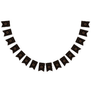 Bronzezeit-Mandala Wimpelkette