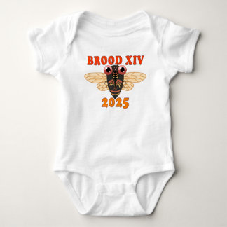 Brood XIV 2025 Cicada Ein-Stückgut Baby Strampler