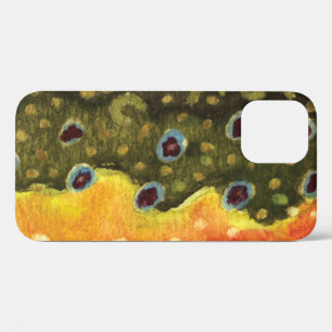 Brook-Forellenhaut-Fliegenfischen-Ichthyologe-Ange Case-Mate iPhone Hülle