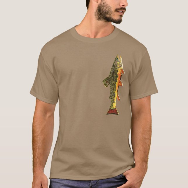 Brook Foreut Fisherman T-Shirt (Vorderseite)