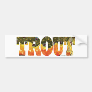 Brook Trog Art Autoaufkleber