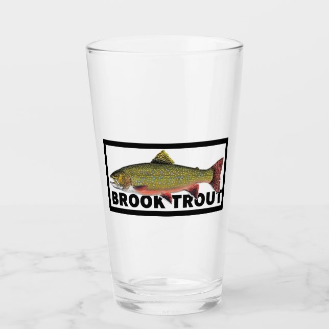 Brook Trout Pub Glass Glas (Vorderseite)