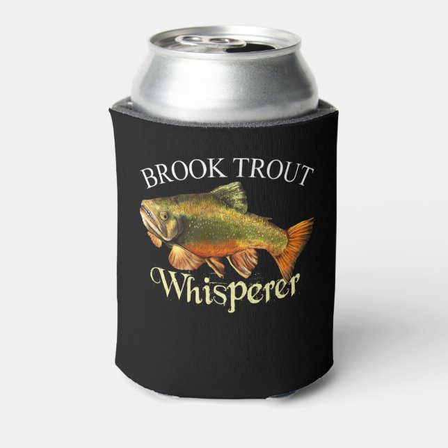 Brook Trout Whisperer Dark Dosenkühler (Kanne Rückseite)