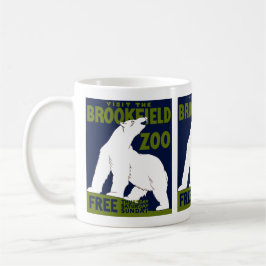 Brookfield Zoo, Bundesstaatlich Art Program Poster Kaffeetasse