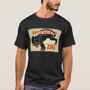 Brookfield Zoo-Panther-beunruhigte T-Shirt