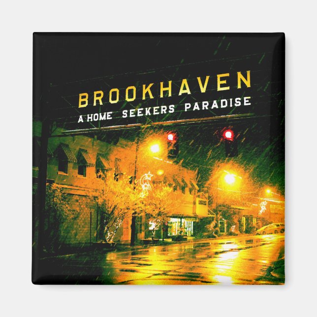 Brookhaven Mississippi-Magnet Magnet (Vorne)