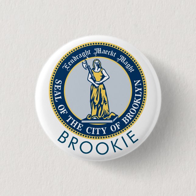 Brookie - NYC Button (Vorderseite)