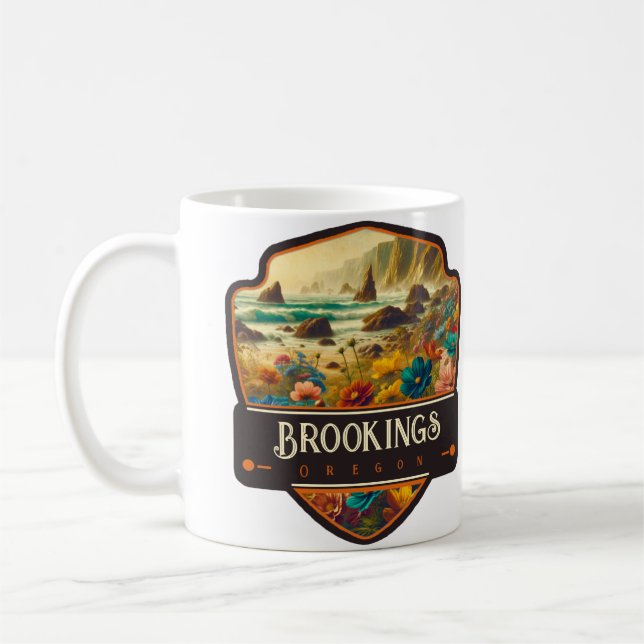 Brookings, Oregon | VINTAG Kaffeetasse (Links)