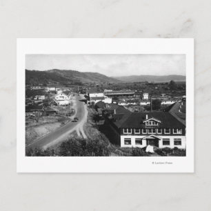 Brookings, Stadtansicht von Oregon und Meeresfotog Postkarte