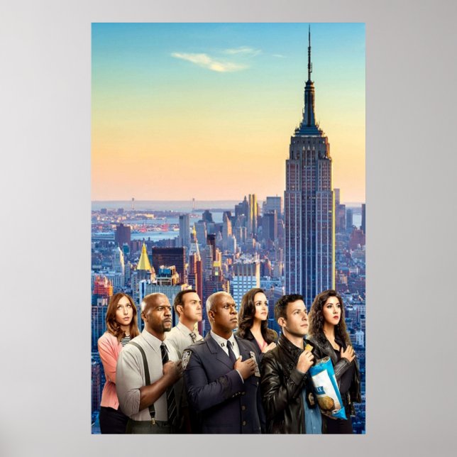 Brooklyn 99 Cast Poster (Vorne)