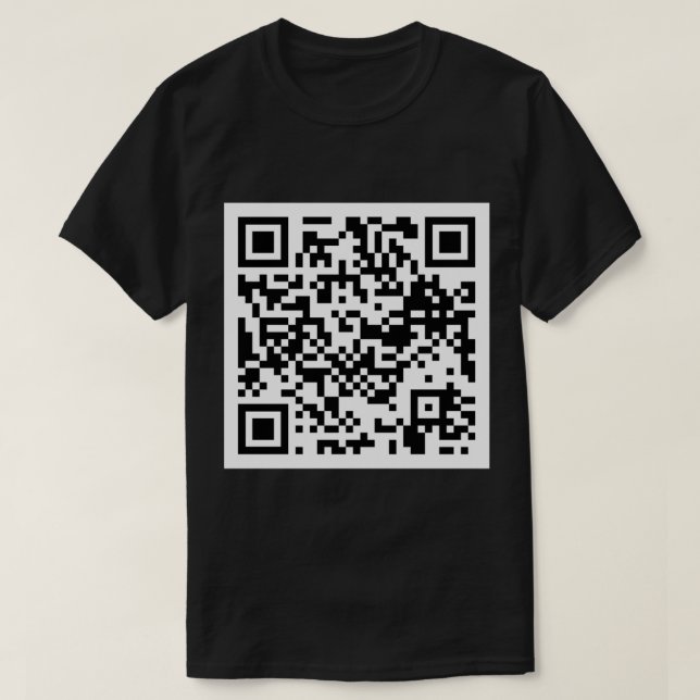 Brooklyn 99 Wollte ich es so, QR Code Aufkleber T-Shirt (Design vorne)
