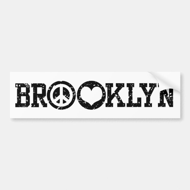 Brooklyn Autoaufkleber (Vorne)