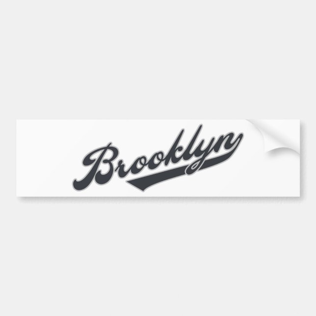 *Brooklyn Autoaufkleber (Vorne)