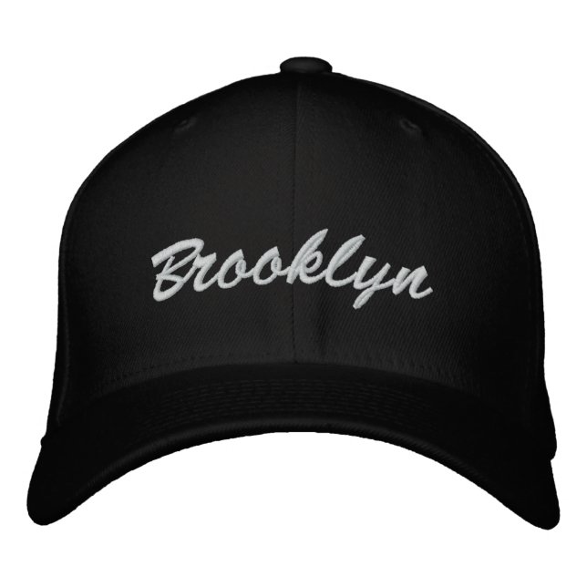 Brooklyn Baseball Cap Bestickte Kappe (Vorderseite)