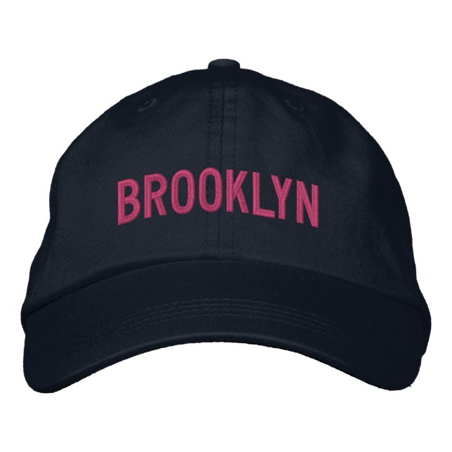 BROOKLYN BESTICKTE BASEBALLKAPPE (Vorderseite)
