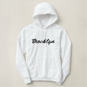 Brooklyn Bestickter Hoodie