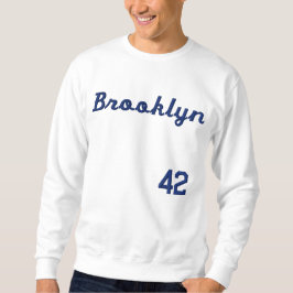 Brooklyn besticktes Baseball Basic Sweatshirt