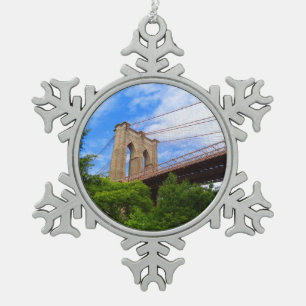 Brooklyn Bridge #1 Ornement de flocon de neige