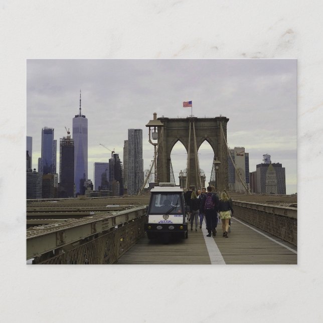 Brooklyn Bridge #4 Postcard Postkarte (Vorderseite)