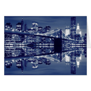 Brooklyn Bridge à Night, New York City