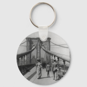 Brooklyn Bridge Crossing Schlüsselanhänger