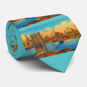 Brooklyn Bridge Druck Krawatte