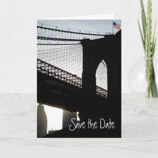 Brooklyn Bridge Enregistrer la carte Date
