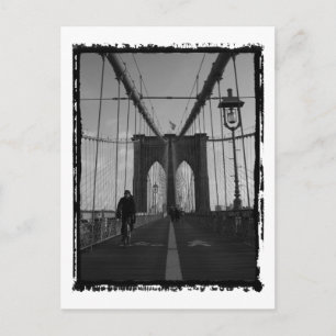 Brooklyn Bridge Foto Postkarte