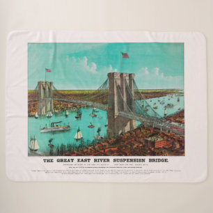 Brooklyn Bridge Great East River Suspension Bridge Sherpadecke