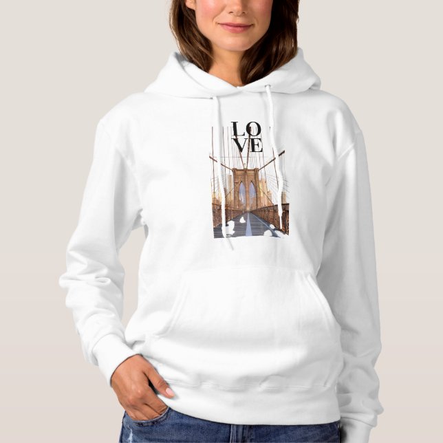 Brooklyn Bridge Hoodie (Vorderseite)