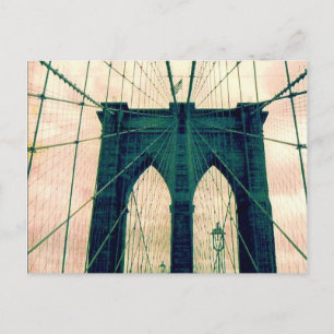 Brooklyn Bridge Horiz Postkarte
