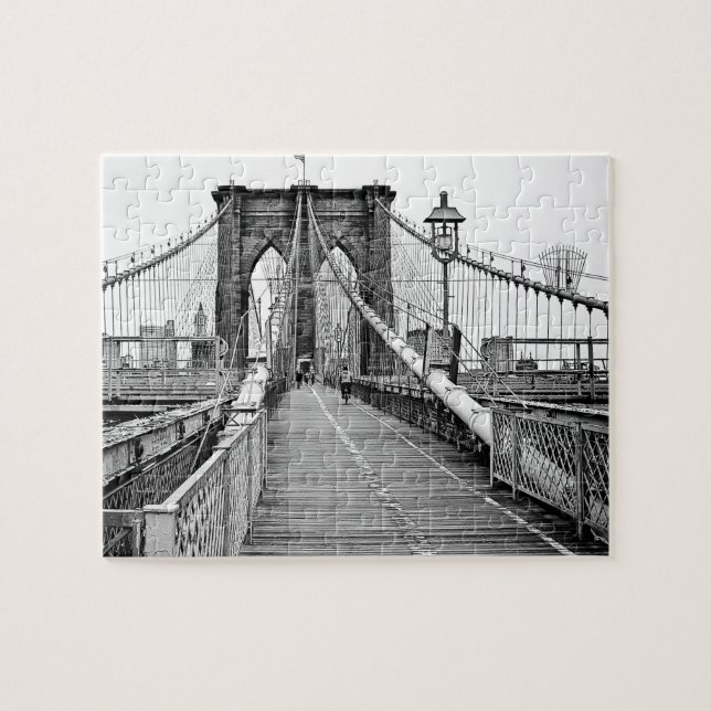 Brooklyn Bridge im Summer Jigsaw Puzzle (Horizontal)