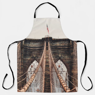 Brooklyn Bridge in New Yorkabstract, Amerika, Amer Schürze