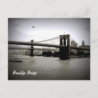 Brooklyn Bridge Kunstpostkarten Postkarte