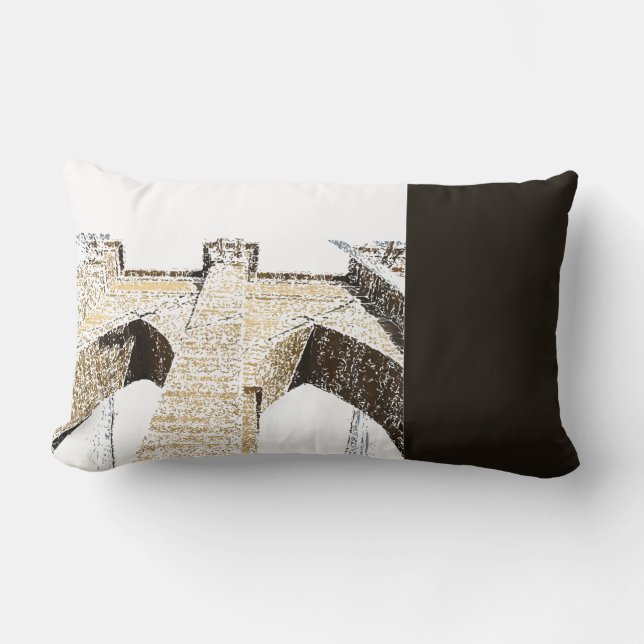 Brooklyn Bridge Lumbar Pillow Lendenkissen (Vorderseite)
