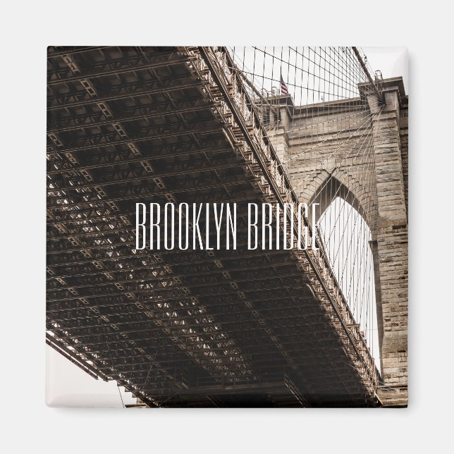 Brooklyn Bridge Magnet (Vorne)