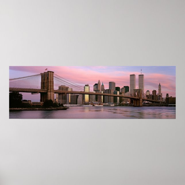 Brooklyn Bridge, Morning, 2000 Poster (Vorne)