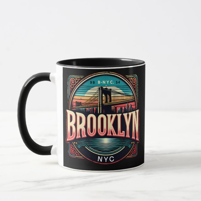 Brooklyn Bridge Mug (Gauche)