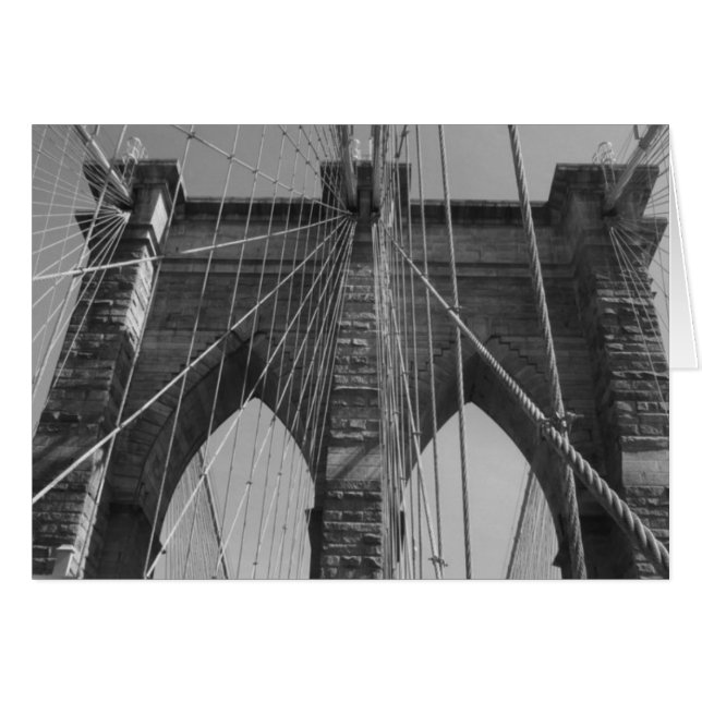 Brooklyn Bridge New York City (Devant horizontal)