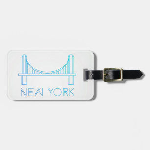 Brooklyn Bridge New York City Gepäckanhänger