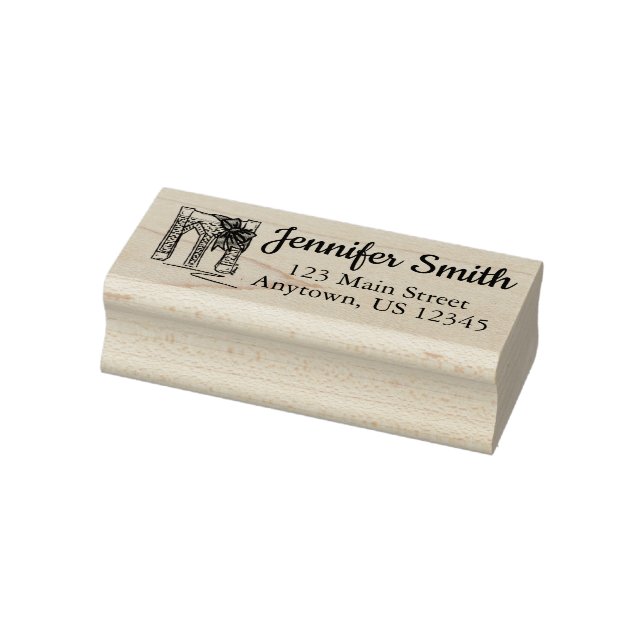 Brooklyn Bridge New York City NYC Personalisiert Gummistempel (Stempel)