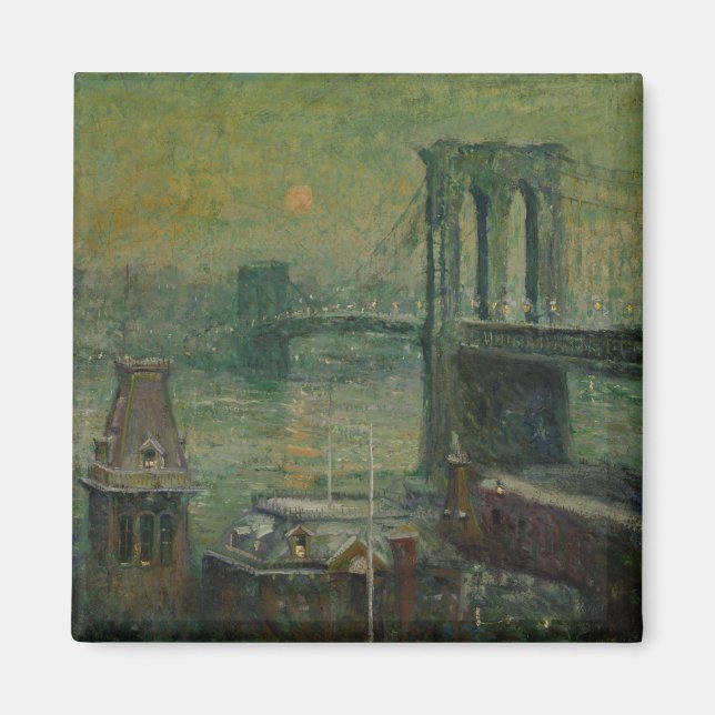 Brooklyn Bridge (New York City Sehenswürdigkeit) ( Magnet (Vorne)