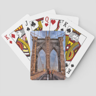 Brooklyn Bridge New York City Spielkarten