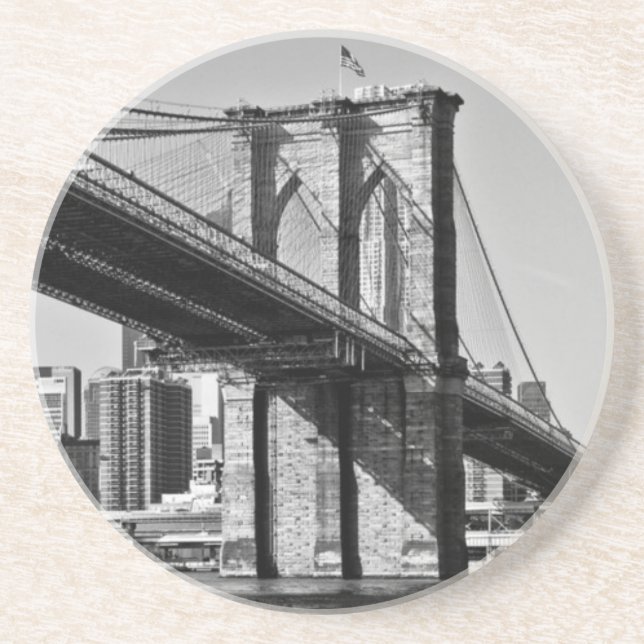 Brooklyn Bridge New York Getränkeuntersetzer (Vorne)