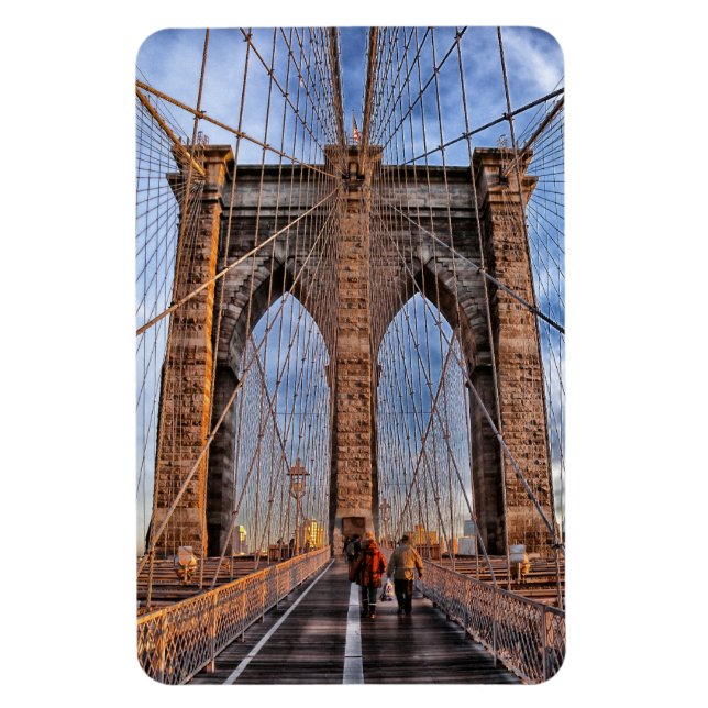 Brooklyn Bridge New York Magnet (Vertikal)