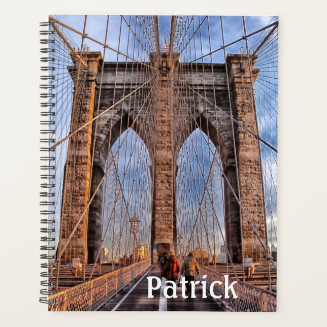 Brooklyn Bridge New York Planer (Vorderseite)