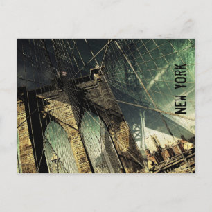 Brooklyn Bridge - New York Postkarte