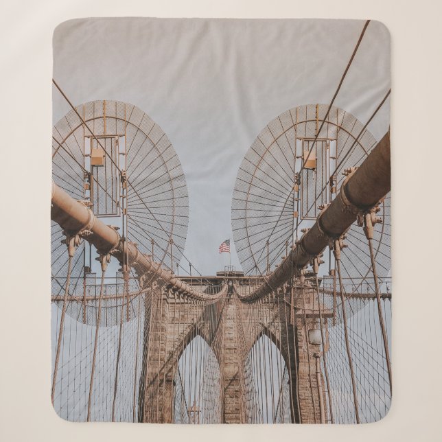 BROOKLYN BRIDGE NEW YORK SHERPADECKE (Vorderseite)