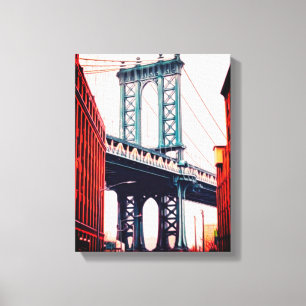 Brooklyn Bridge New York toile étirée Impression