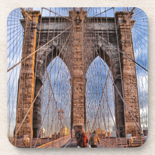 Brooklyn Bridge New York USA Getränkeuntersetzer